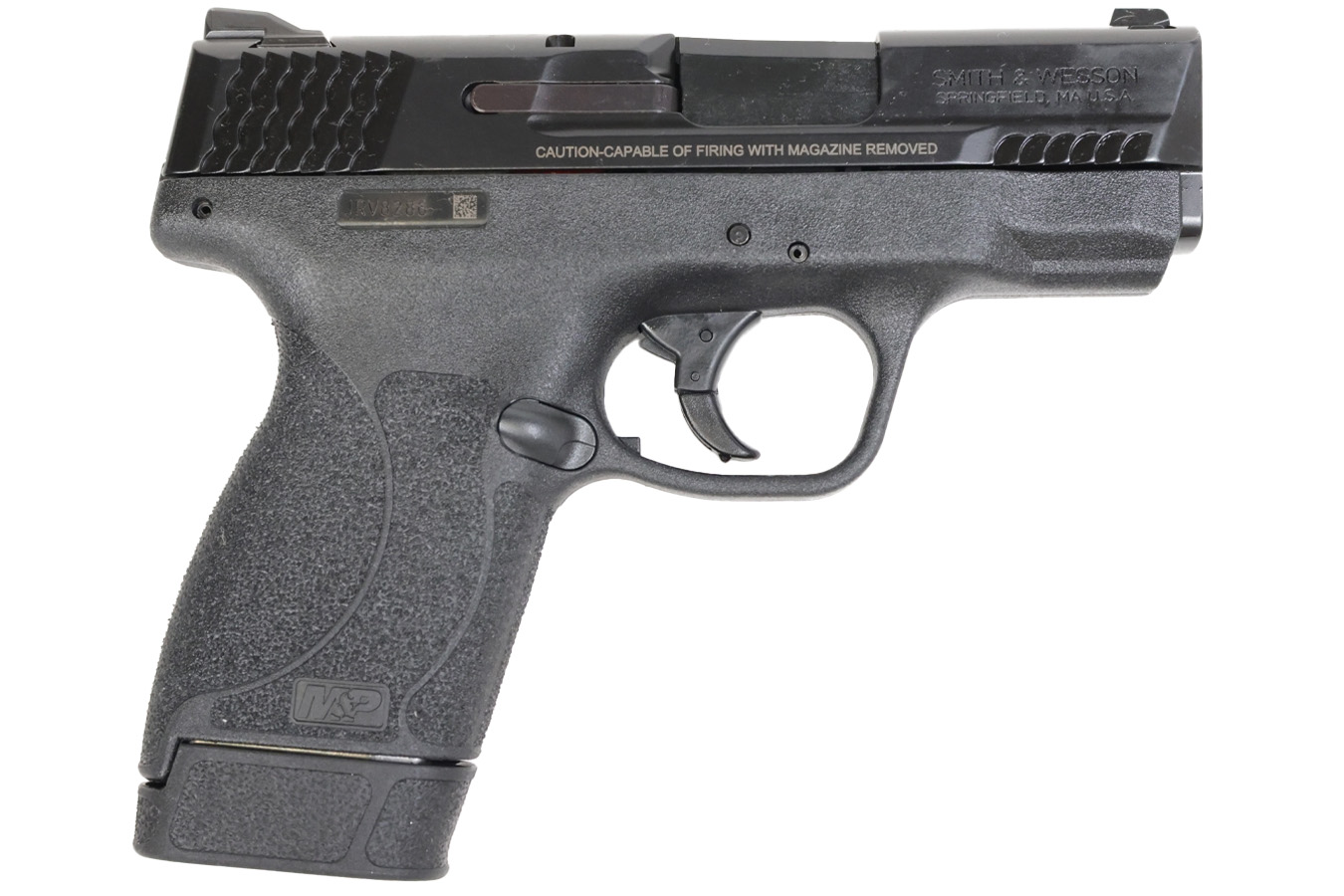 SMITH AND WESSON M&P45 Shield 45 ACP Carry Conceal Pistol with Thumb Safety, Three Magazines and Savior Bag